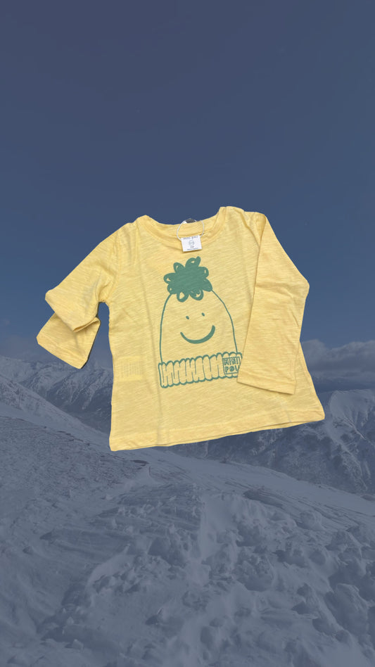 REMERA AMARILLO GORRO