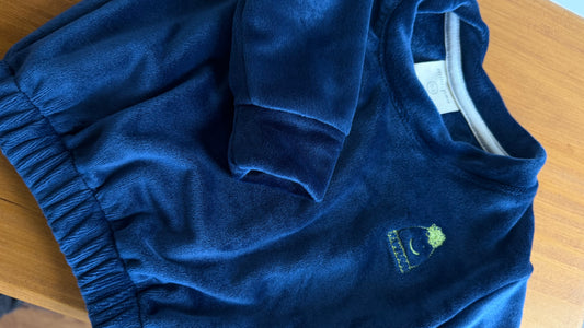 Buzo BB plush azul