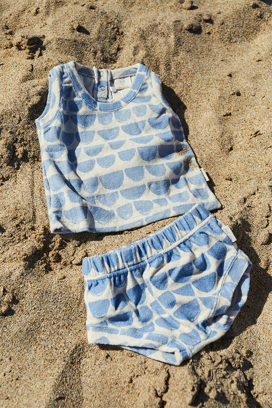MUSCULOSA TOWEL OLITAS AZUL
